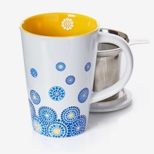 DAVIDsTEA The Perfect Mug | Royal Blue - Mosaic
